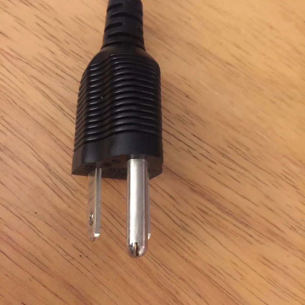 ISHENG 3-Prong Right Angle Power Cord